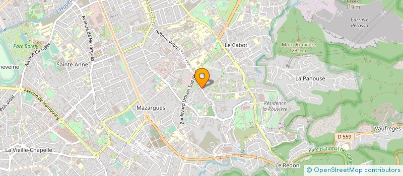 localisation de l'entreprise MAISON RETRAITE BON PASTEUR à MARSEILLE