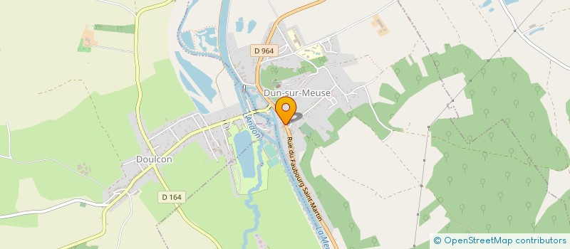 localisation de l'entreprise MAISON RETRAITE DE DUN SUR MEUSE à DUN-SUR-MEUSE