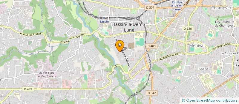 localisation de l'entreprise MAISON RETRAITE DETHEL  TASSIN-LA-DEMI-LUNE