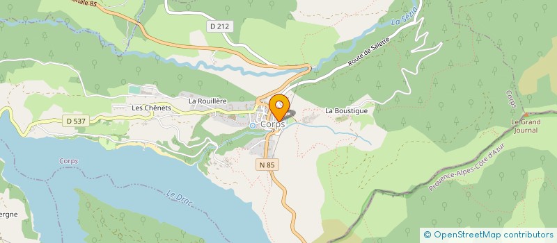 localisation de l'entreprise MAISON RETRAITE HOSTACHY  CORPS