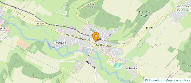 localisation de l'entreprise MAISON RETRAITE LEMARCHAND DE ENVERMEU à ENVERMEU