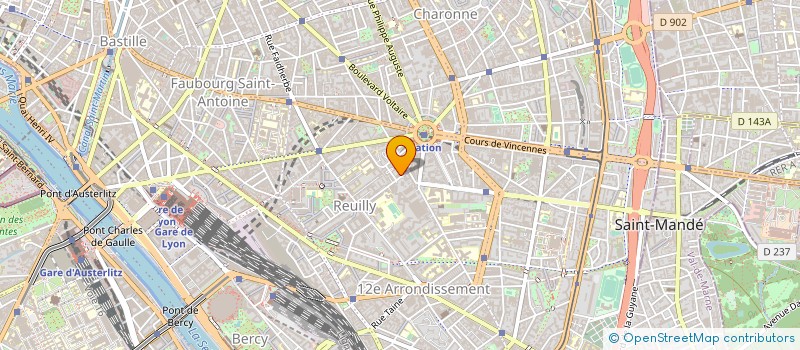localisation de l'entreprise MAISON RETRAITE PROTESTANTE DE LA MUETTE à PARIS