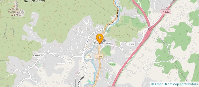 localisation de l'entreprise MAISON RETRAITE ROQUEVAIRE-AURIOL à ROQUEVAIRE