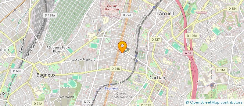localisation de l'entreprise MAISON REYNAUD AUX ALLIERS  CACHAN