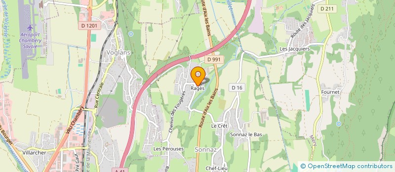 localisation de l'entreprise MAISON RIABI SARL  SONNAZ