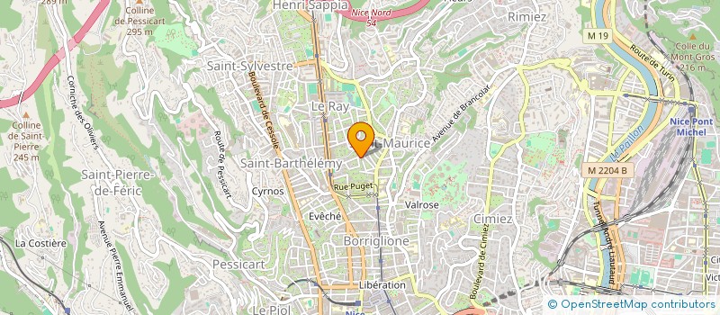 localisation de l'entreprise MAISON RIG à NICE