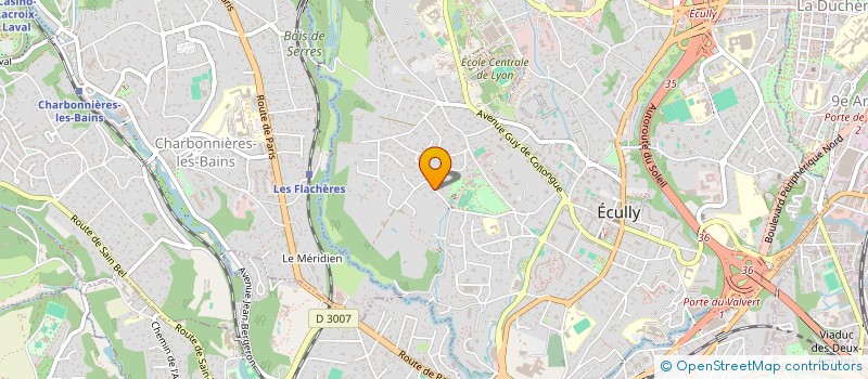 localisation de l'entreprise MAISON RITA  ECULLY