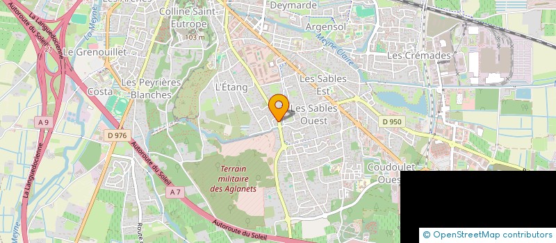 localisation de l'entreprise MAISON ROBERT  ORANGE