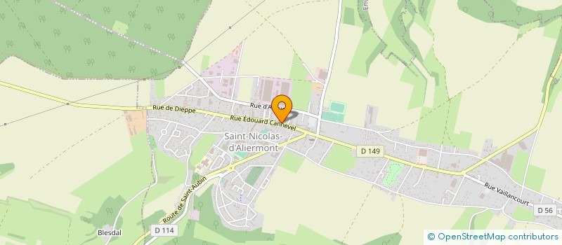 localisation de l'entreprise MAISON ROBILLARD à SAINT-NICOLAS-D'ALIERMONT