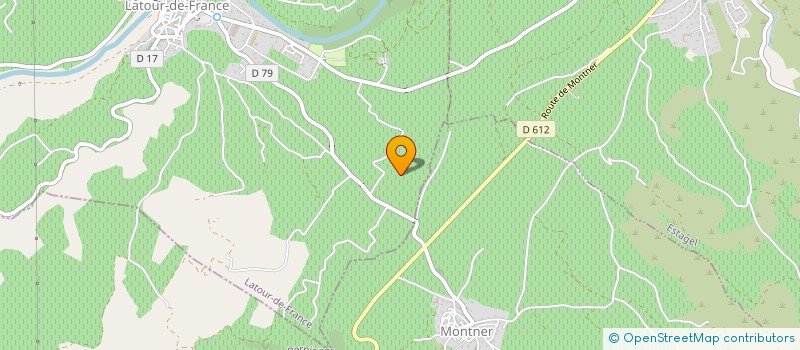 localisation de l'entreprise MAISON ROC DES ANGES  LATOUR-DE-FRANCE