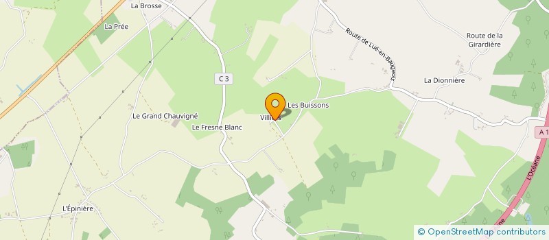 localisation de l'entreprise MAISON ROCHE  CORZE