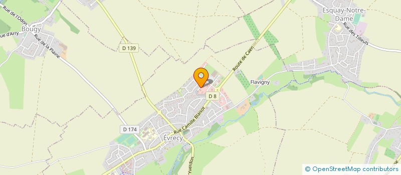 localisation de l'entreprise MAISON ROCHEFORT  EVRECY