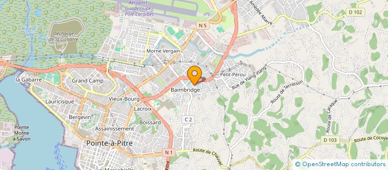 localisation de l'entreprise MAISON RODIN à LES ABYMES