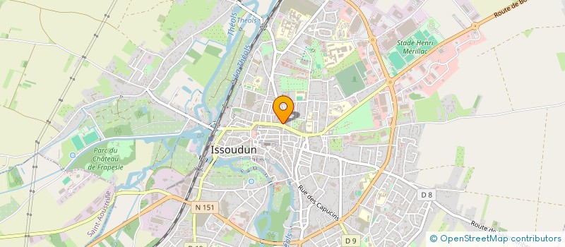 localisation de l'entreprise MAISON RONDIER à ISSOUDUN
