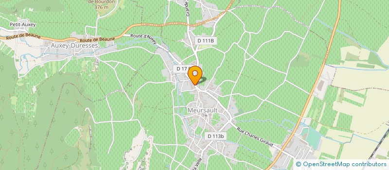 localisation de l'entreprise MAISON ROPITEAU FRERES à MEURSAULT