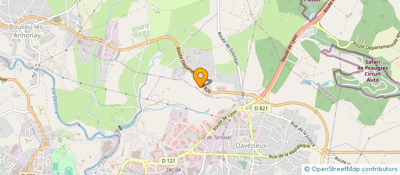 localisation de l'entreprise MAISON ROSA  SAINT-CLAIR