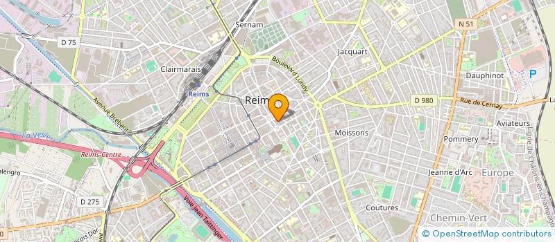 localisation de l'entreprise MAISON ROSALIE à REIMS