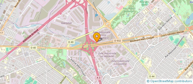 localisation de l'entreprise MAISON ROSALOS  AULNAY-SOUS-BOIS