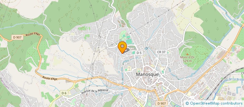 localisation de l'entreprise MAISON ROSE à MANOSQUE