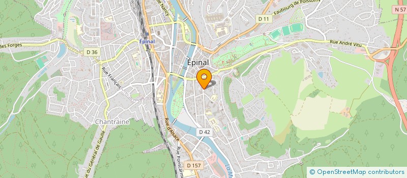 localisation de l'entreprise MAISON ROUGE  EPINAL