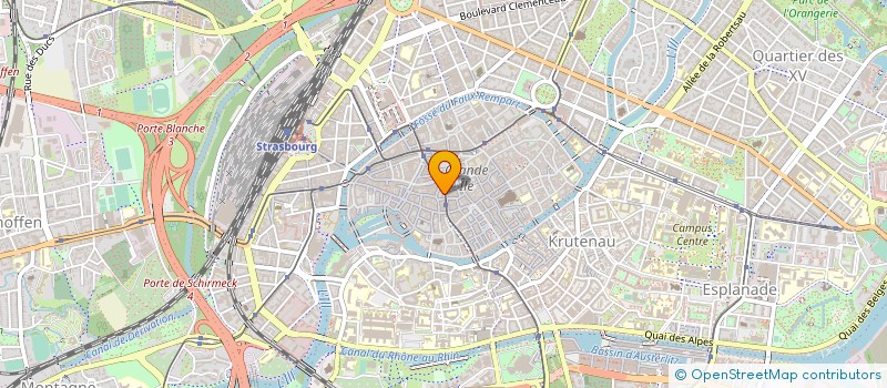 localisation de l'entreprise MAISON ROUGE à STRASBOURG