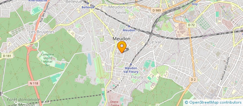 localisation de l'entreprise MAISON ROUGE CONSEIL  MEUDON
