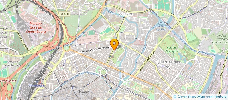 localisation de l'entreprise MAISON RUHARD à STRASBOURG
