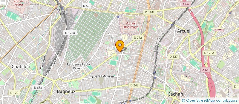 localisation de l'entreprise MAISON SACRE à BAGNEUX