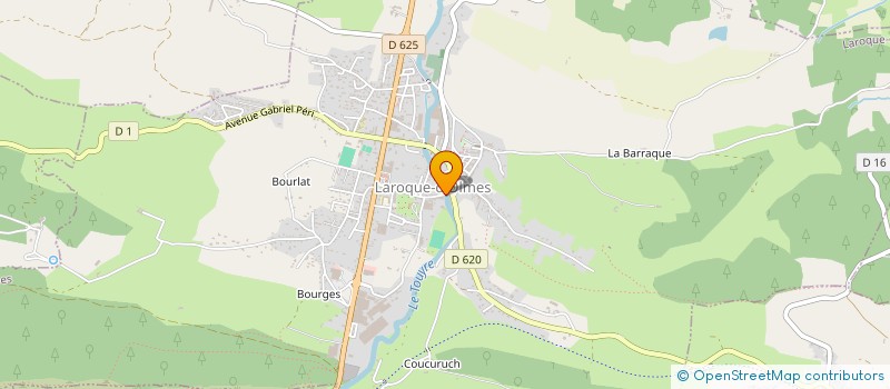 localisation de l'entreprise MAISON SAGE à LAROQUE-D'OLMES