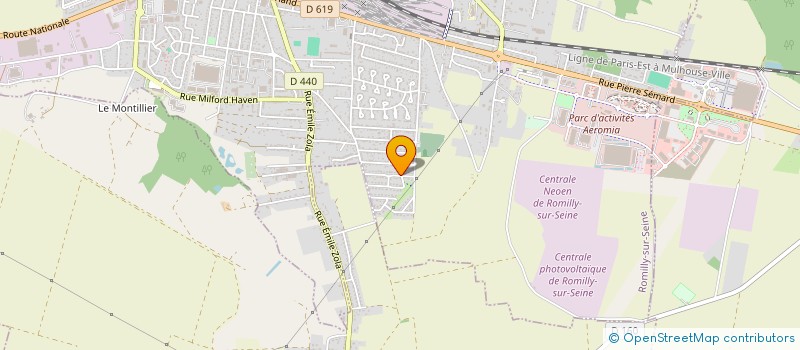 localisation de l'entreprise MAISON SAINT  ROMILLY-SUR-SEINE