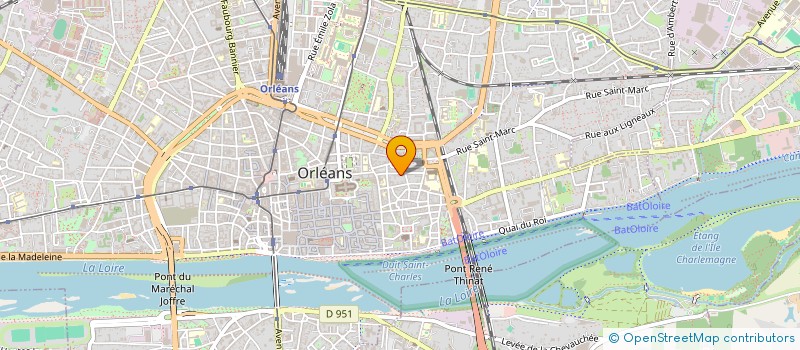 localisation de l'entreprise MAISON SAINT EUVERTE à ORLEANS