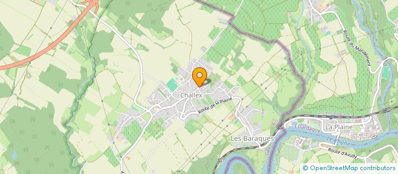 localisation de l'entreprise MAISON SAINT JOSEPH à CHALLEX