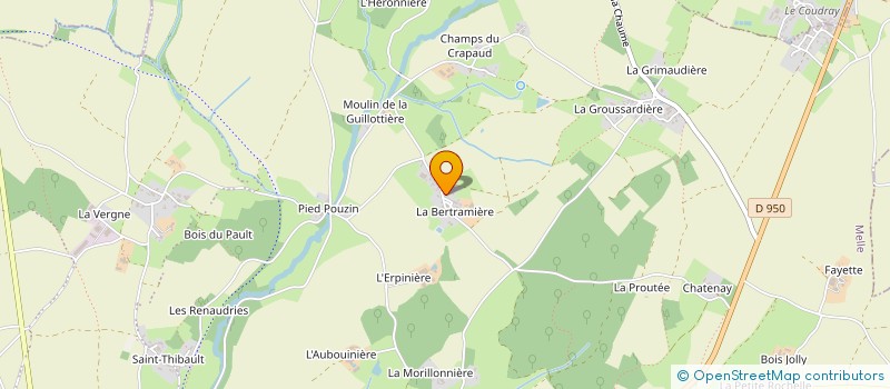 localisation de l'entreprise MAISON SAINTE MARIA GORETTI à MELLE