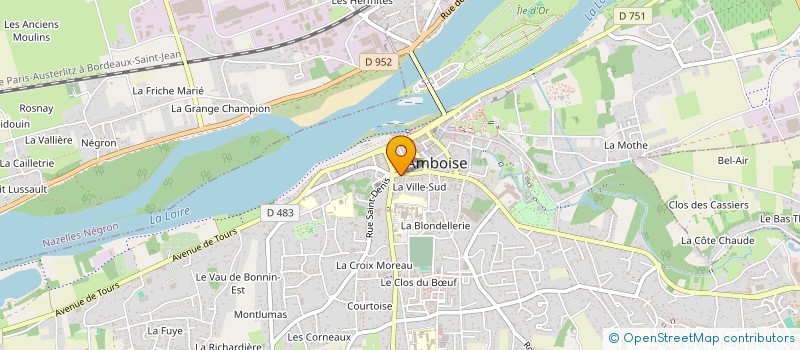 localisation de l'entreprise MAISON SAINTE-THERESE  AMBOISE