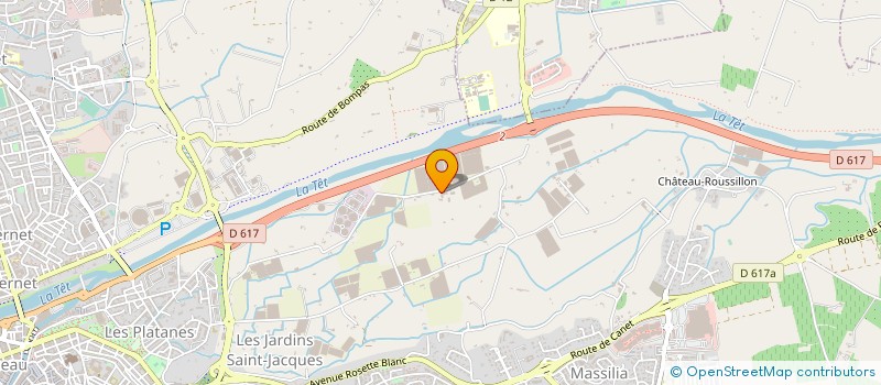 localisation de l'entreprise MAISON SALES  PERPIGNAN