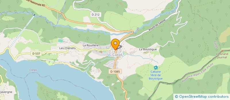 localisation de l'entreprise MAISON SALETTINA  CORPS