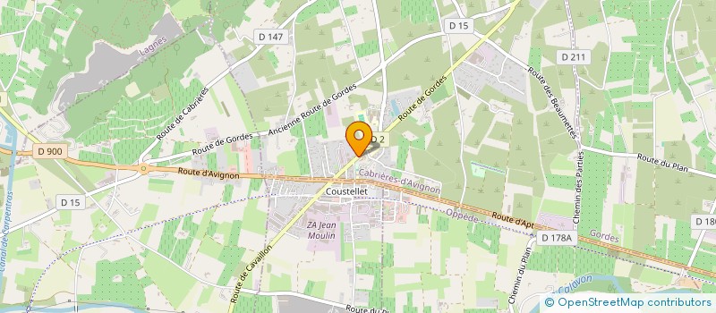 localisation de l'entreprise MAISON SAMSON à CABRIERES-D'AVIGNON