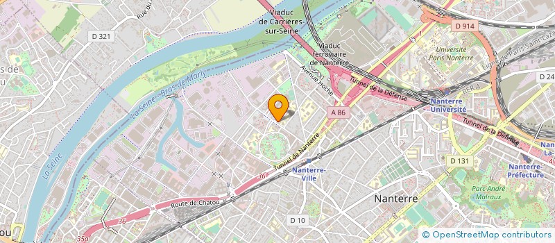 localisation de l'entreprise MAISON SAUNIER NANTERRE à NANTERRE