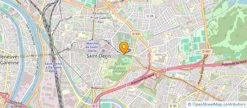 localisation de l'entreprise MAISON SAUNIER SAINT DENIS à SAINT-DENIS