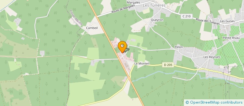 localisation de l'entreprise MAISON SAVI à CISSAC-MEDOC