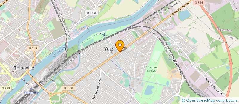 localisation de l'entreprise MAISON SCHAMING  YUTZ