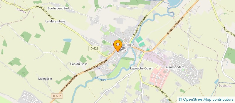 localisation de l'entreprise MAISON SEGUIN VOLAILLES ET CANARDS GRAS à SAMATAN