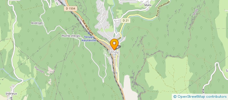 localisation de l'entreprise MAISON SEILLER  TENAY