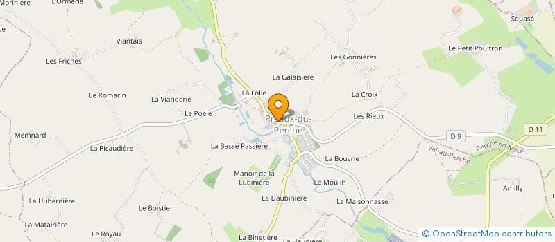 localisation de l'entreprise MAISON SEIZE à PERCHE-EN-NOCE