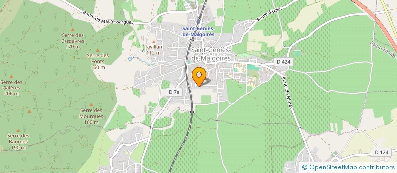 localisation de l'entreprise MAISON SEMPERE  SAINT-GENIES-DE-MALGOIRES