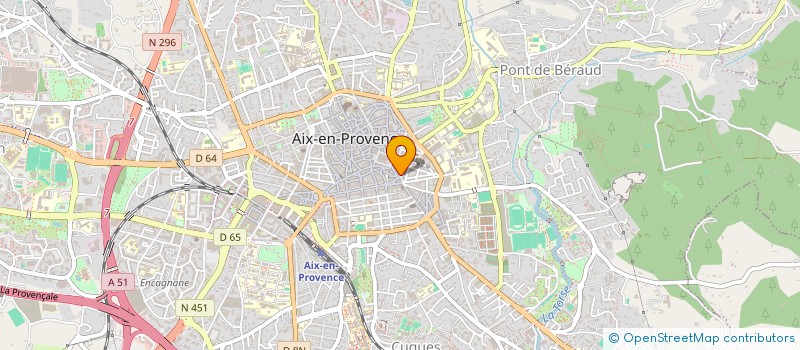 localisation de l'entreprise MAISON & SENTEURS AIX à AIX-EN-PROVENCE