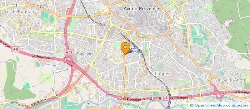 localisation de l'entreprise MAISON SEQUOIA  AIX-EN-PROVENCE