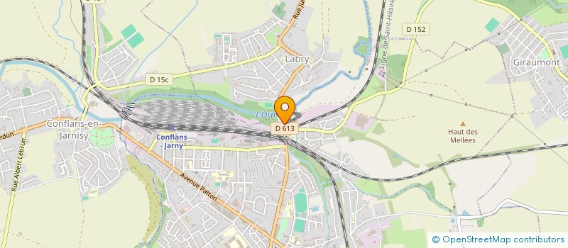 localisation de l'entreprise MAISON SEREINE  JARNY