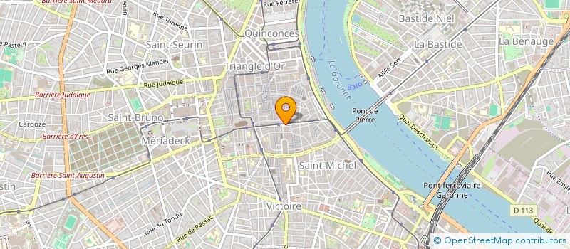 localisation de l'entreprise MAISON SERSK  BORDEAUX