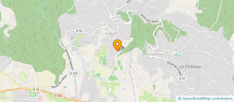 localisation de l'entreprise MAISON SERVAIS SAINT EXUPERY  CALLIAN